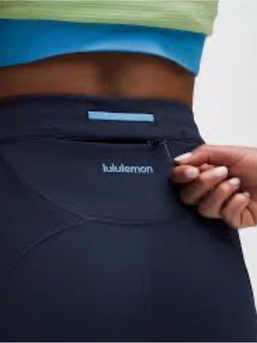 NWT lululemon Athletica Fast and Free Black High-Rise Short 8” *Drawcord